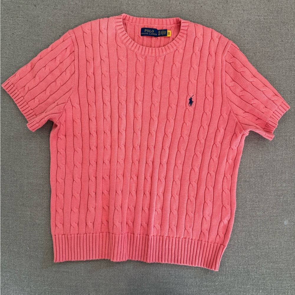 Ralph Lauren Pink Crewneck Sweater
